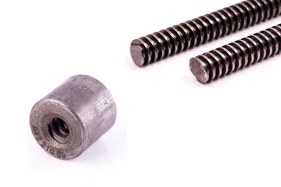 Threaded spindles
