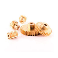 Spur gear (Brass) Module 0,4 - 15 T