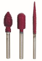 Rasp cutter with metal needles, cone 8 x 12 mm