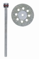Diamond cut-off wheel with cooling holes, &Oslash; 20 mm...