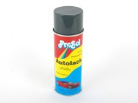 Car paint spray acrylic 0,4 ltr. RAL 7043 traffic grey