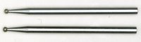 Diamantschleifstifte, Kugel, 1,0 mm, 2 Stück